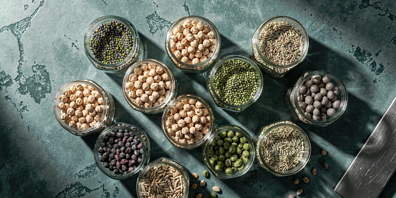 Leguminosas e grãos tradicionais